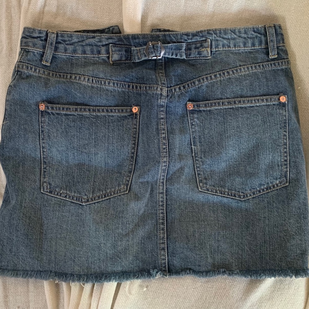 Free People denim skirt waist29.